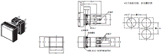 A16 外形尺寸 2 A16[]-J_Dim