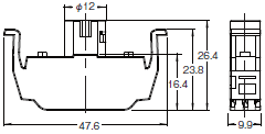 A22NE-PD / A22NE-P / A22E 外形尺寸 30 