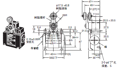 D4N 外形尺寸 48 