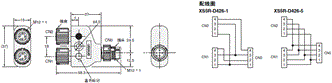 XS5 外形尺寸 56 XS5R-D426-[]_Dim