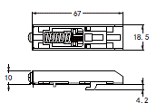 E5AN-H, E5EN-H 外形尺寸 12 