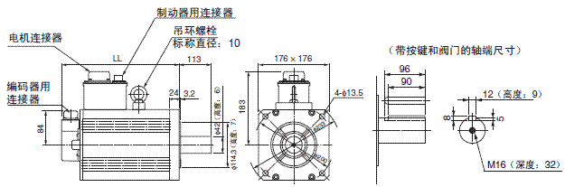 R88M-G, R88D-GT 外形尺寸 86 