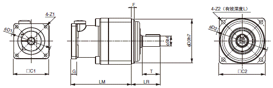 R88M-G, R88D-GT 外形尺寸 116 