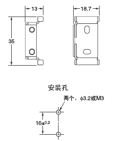 CRT1-VID16ML(-1) / VOD16ML(-1) 外形尺寸 5 CRT1-ATT01_Dim