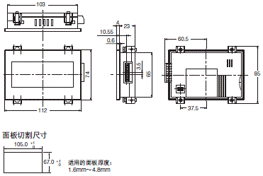 NV系列 外形尺寸 1 