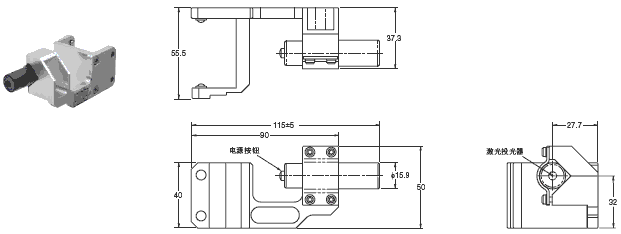 F3SR-B 外形尺寸 18 F39-PTR_Dim