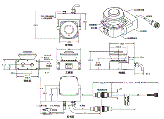 OS32C 外形尺寸 2 