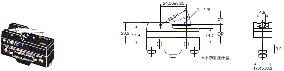 A 外形尺寸 29 A-20GV21-B_Dim