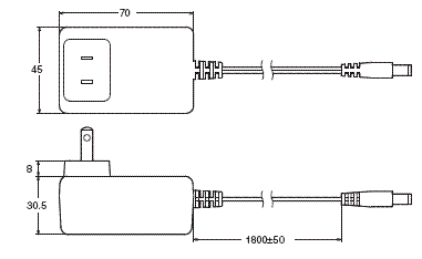 ZN-DPX21-S 外形尺寸 3 