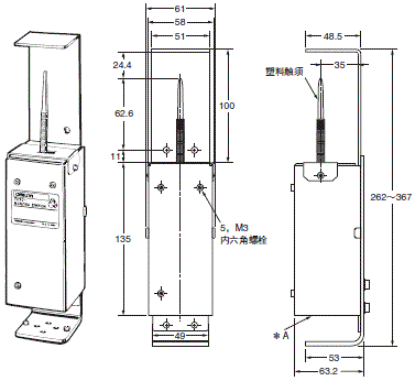 TP70 外形尺寸 2 