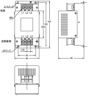 3G3MX2-ZV1 外形尺寸 31 