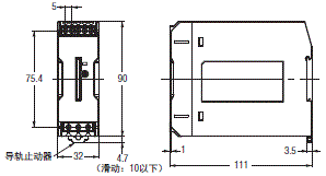 S8VK-G 外形尺寸 3 