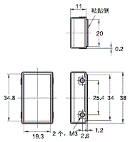 E3F3 外形尺寸 4 