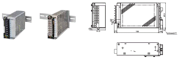 S8JC-Z / S8JC-ZS 外形尺寸 13 