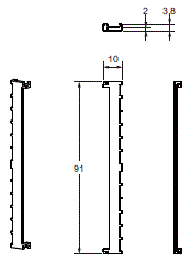 E5AC-800 外形尺寸 4 