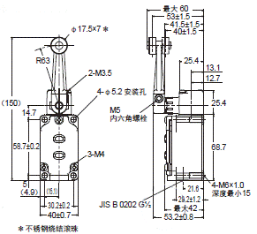 WL-N / WLG 外形尺寸 13 