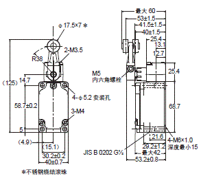 WL-N / WLG 外形尺寸 89 