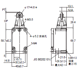 WL-N / WLG 外形尺寸 114 