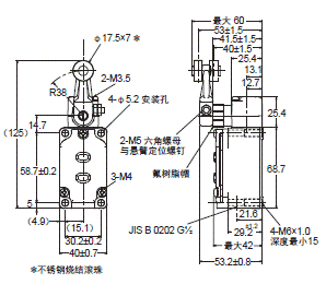 WL-N / WLG 外形尺寸 141 