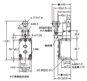 WL-N / WLG 外形尺寸 159 