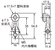 WL-N / WLG 外形尺寸 185 