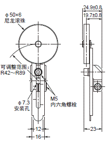 WL-N / WLG 外形尺寸 211 