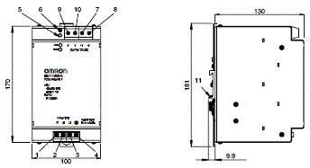 S8VT 外形尺寸 3 