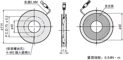 FLV系列 外形尺寸 40 