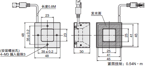 FLV系列 外形尺寸 47 