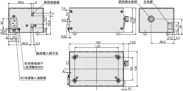 FLV系列 外形尺寸 91 