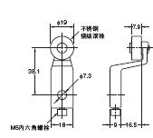 D4A-□N 外形尺寸 57 D4A-A20_Dim