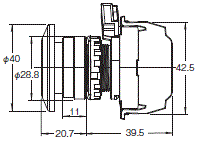 A22NN / A22NL 外形尺寸 21 