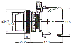 A30NS/A30NW 外形尺寸 4 