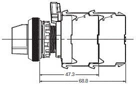 A30NS/A30NW 外形尺寸 7 