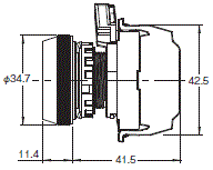 A30NN/A30NL 外形尺寸 5 