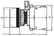 A30NN/A30NL 外形尺寸 8 