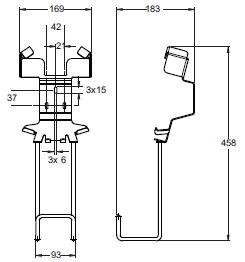 T20 Pendant 外形尺寸 2 