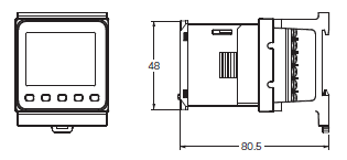 E5CD 外形尺寸 25 