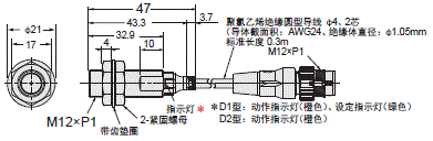 E2E / E2EQ NEXT系列 外形尺寸 42 