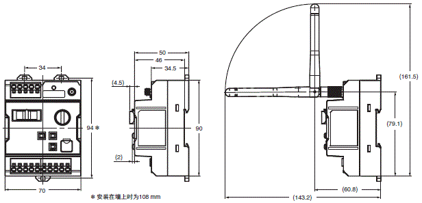 A2W 外形尺寸 6 