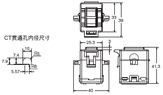 K6CM 外形尺寸 6 