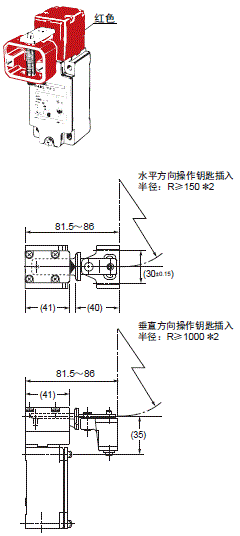 D4BS 外形尺寸 14 D4BS + D4BS-K3_Dim