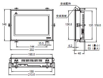 NB系列（-V1） 外形尺寸 3 