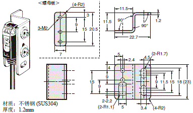 E39-L / -S / -R 外形尺寸 28 