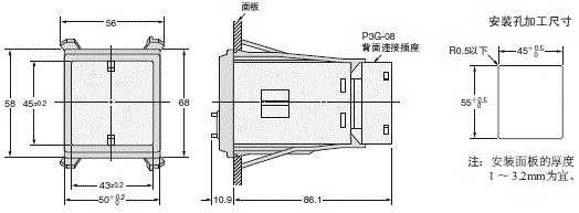 E2C / E2C-H 外形尺寸 32 