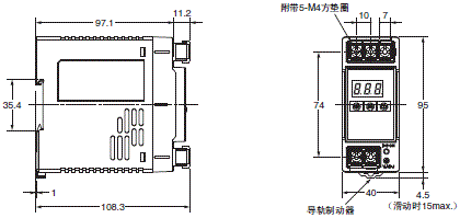 S8VS 外形尺寸 3 