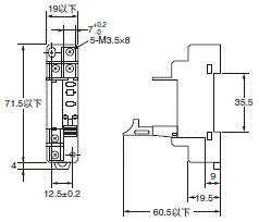 P2RFZ / P2RF, P2R, P7TF, PYFZ / PYF, PTFZ / PTF, PYD, PT, P7LF, PF, P2CF, PFA, P3G / P3GA, PL 外形尺寸 16 