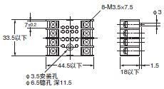 P2RFZ / P2RF, P2R, P7TF, PYFZ / PYF, PTFZ / PTF, PYD, PT, P7LF, PF, P2CF, PFA, P3G / P3GA, PL 外形尺寸 21 