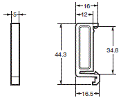 G6D-F4PU / G3DZ-F4PU, G6D-F4B / G3DZ-F4B 外形尺寸 12 