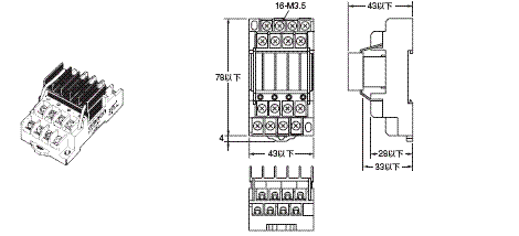 G3S4 外形尺寸 3 G3S4-A_Dim